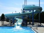 Aqua Park Water City Game Equipment Outdoor Spiral Slide Fiberglass