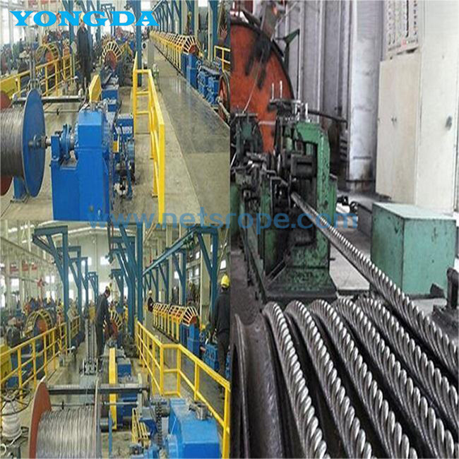 Six Layer Full Locked Offshore Mooring Steel Wire Rope