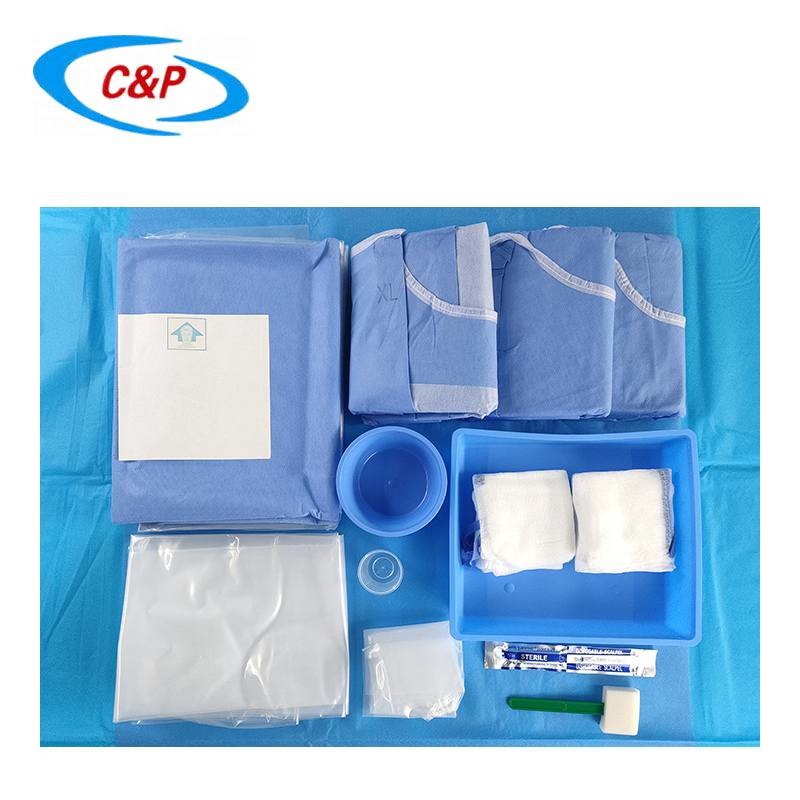 Femoral Radial Angiography Drape Pack OEM / ODM Available And CE Certified