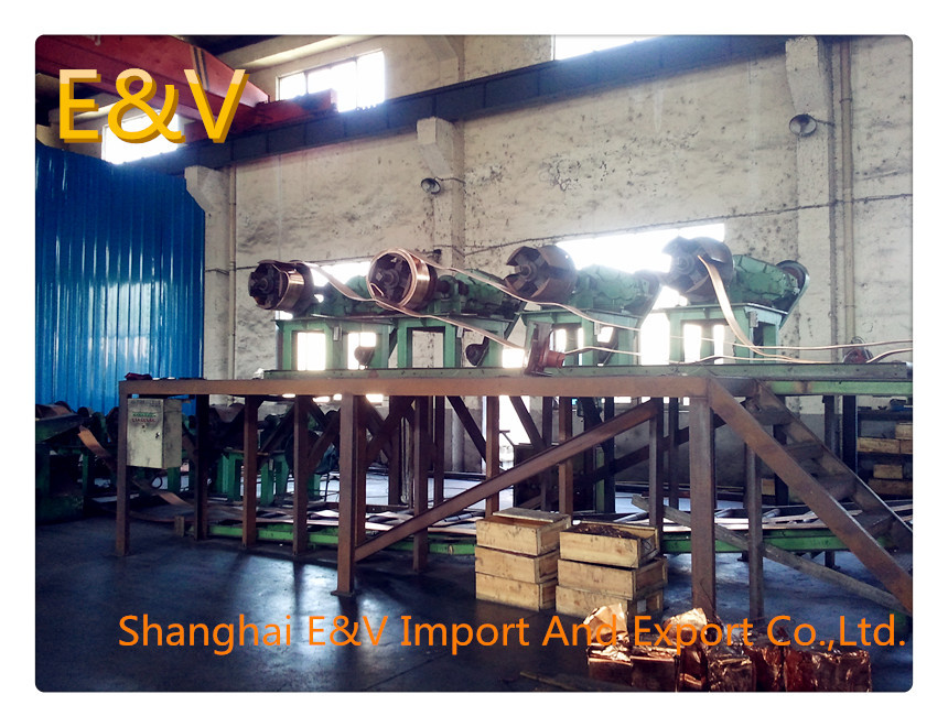 Customized Size Copper Strip Continuous Casting Equipment 250Kw Three Body Furnace