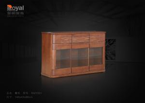 China Uruguay Rose Contemporary Dining Room Furniture Full Solid Wood Dining Side Table wholesale