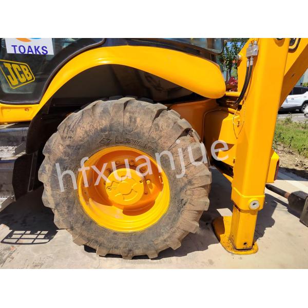 7600Kg Used Heavy Machinery Wheel Loader 73Km/H JCB 3CX