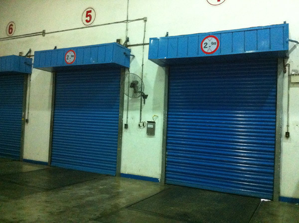 Safe Steel Fire Resistant Roller Shutter Doors For Commercial / Industrial