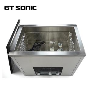 China Square Ultrasonic Parts Washer , Industrial Ultrasound Equipment 600W wholesale