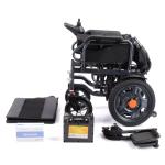 Metal Motorized Foldable Power Electric Wheelchair LightWeight
