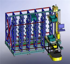 China Automatic Three-dimensional Warehouse Stacker wholesale