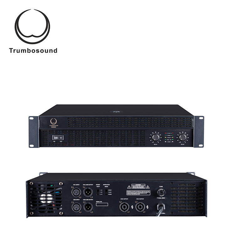 Pro amplifier high power amplifier sound power amplifier 2x600W , DE600