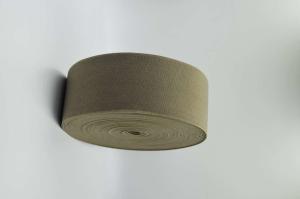 China 100% Polyester Knitting Elastic Band Black And White wholesale