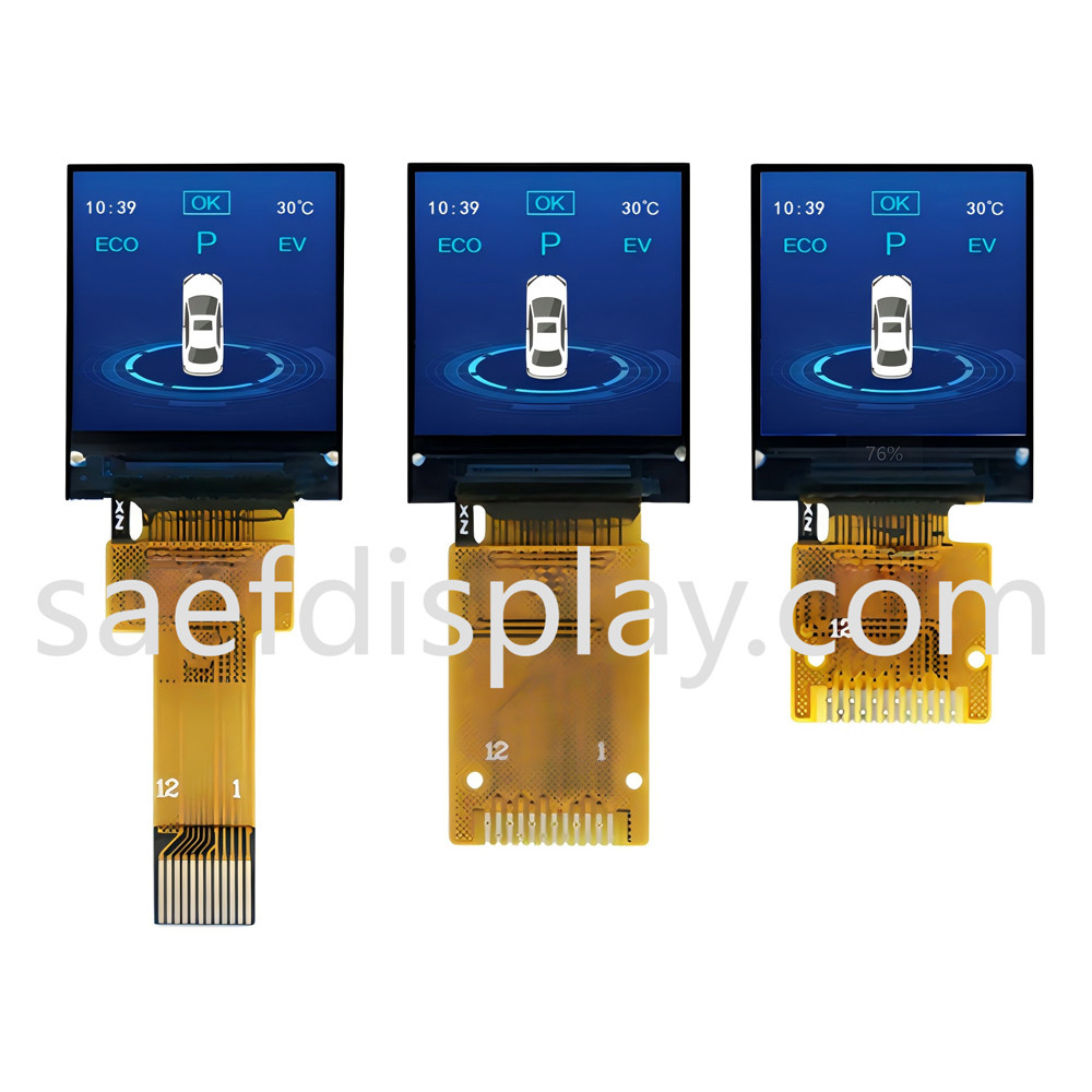 Small IPS TFT LCD Display 0.85inch 0.85'' 128x128 Resolution Full Color 12pin ZIF Connector