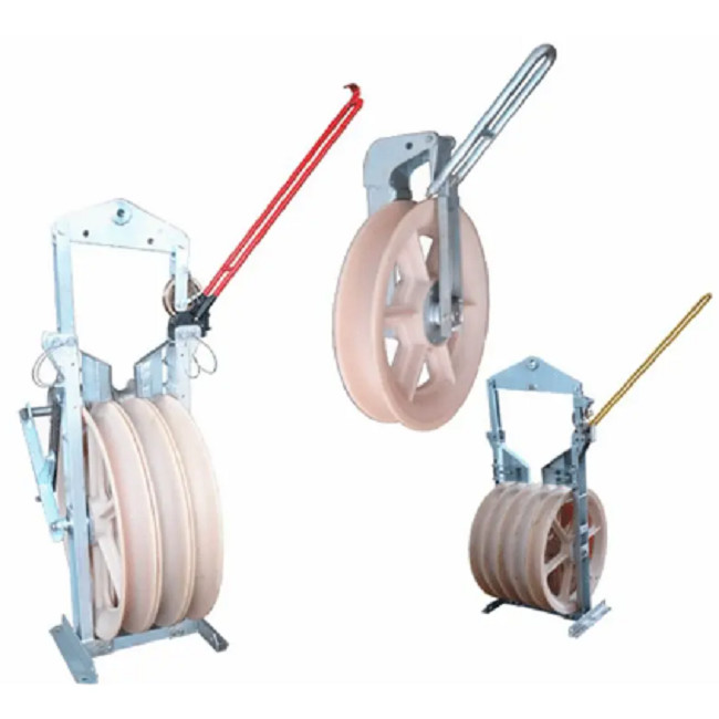 Conductor Cable Stringing Pulley Block Helicopter 508 X 75