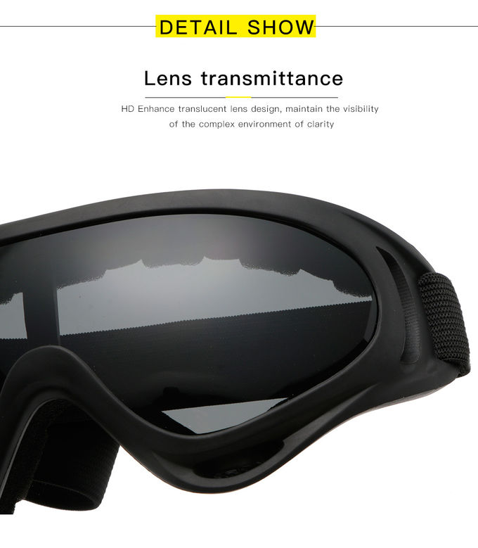 Ski Goggles Over Glasses Ski Snowboard Goggles Unisex 100% UV Protection