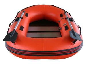China 0.9mm PVC Fabric Inflatable Fishing Dinghy Hard Bottom Inflatable Boats wholesale
