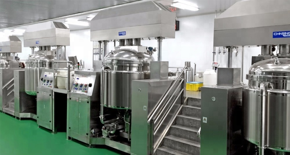 22 KW Toothpaste Making Machine Toothpaste Mixing Machine
