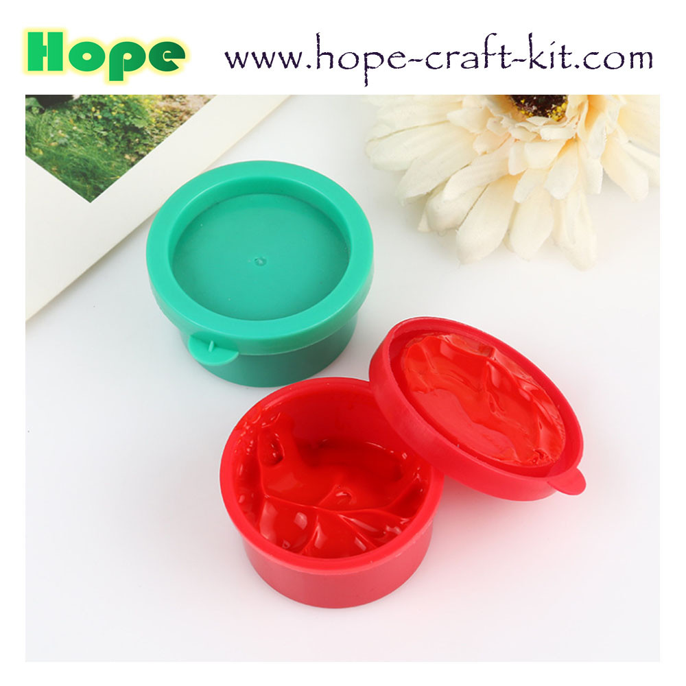 Non-toxic Finger Paint / Poster Paint 4 Colors, 6 Colors, 8 Colors set washable for kids diy painting water color paint