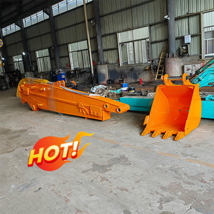 Digging Mini Excavator Telescopic Boom For CAT HITACHI KOMATSU SANY