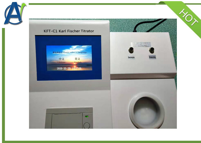 ASTM D6304 Automatic Transformer Oil PPM Moisture Content Tester
