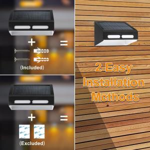 China IP65 Waterproof Solar Wall Light with Durable Ternary Lithium Battery wholesale