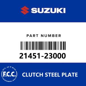 China FCC OEM Motorcycle Clutch Disc Plate For Suzuki AX100, 21451-23000 wholesale
