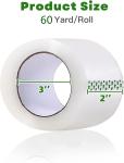 Heavy Duty Packaging Tape For Shipping Packaging Moving Sealing, 2 Inches Wide,