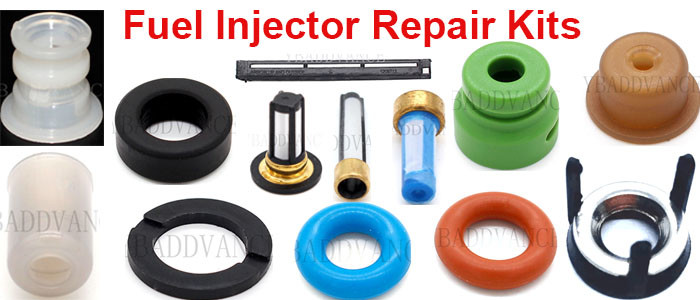 ASNU103B Fuel Injector Repair Kits For Nissan Side Feed Injector Size 7.59 X 2.62mm