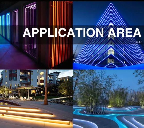 LED Flexible Neon Strip 30/40/50m Flexible Neon Tubes 24V/12V/5V DC Silicone Round LED Neon Strip Light