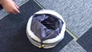 China Washable Collapsible 2 Holes Cat Play Tunnel wholesale