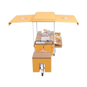 China 2500MM Breakfast Wear Resistance Burger Food Cart wholesale