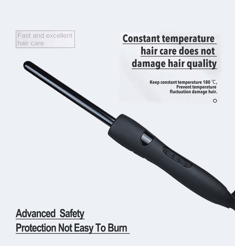 Mestar Mini Hair Curler , Household Portable Curling Wand ROHS approval