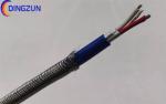 Heavy Duty Type K Steel Braided Thermocouple Cable