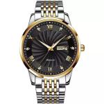 41.5mm Automatic Mechanical Watches For Men Stainless Steel Twotone IP Plating