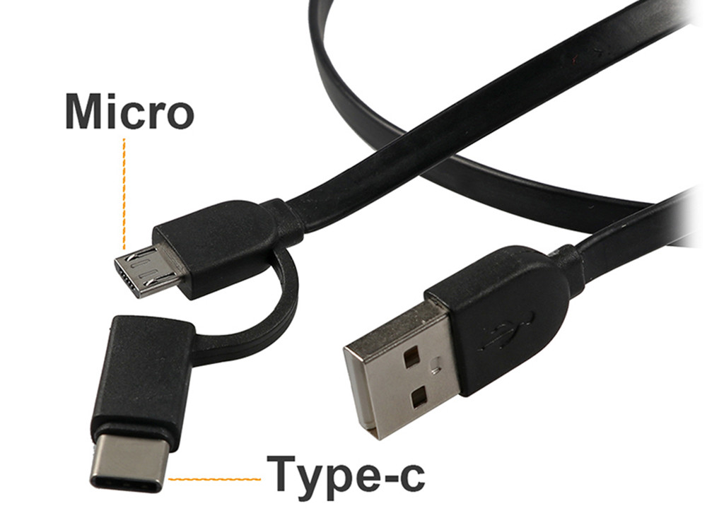Super Heavy 2 In 1 High Speed USB Cable , 8 Pin Samrtphone USB Extension Wire