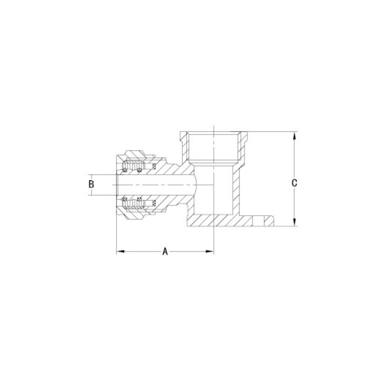 Brass Compression Wall Plate Elbow Fittings 16X1/2x16 26X16X26 PF5009