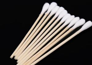 China Disposable Pure Cotton Medical Swabs Wooden Stick wholesale