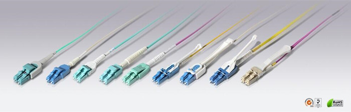 LC-LC G657A Multimode PVC (OFNR) Duplex 100M Fiber Patch Cord