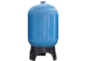 China 48 Flange top & bottom open FRP pressure tanks for media water filter 1.0Mpa Dia. 30 to 63 on sale