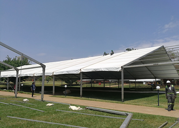 Aluminum A Frame Outdoor 850g/sqm 70m Clear Event Tent