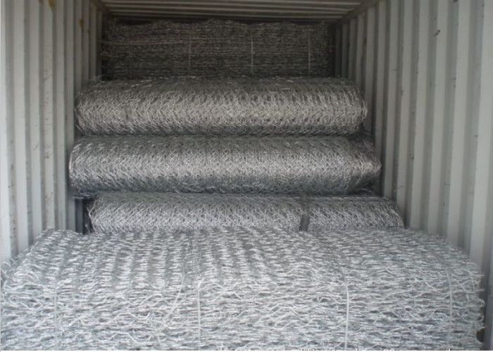 PVC coated 4.0mm 120X150mm Gabion Box Retaining Wall