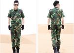 Custom Made Army Military Uniforms , Durable Short Sleeve Military Uniform