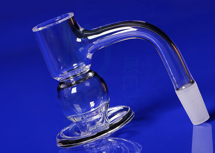 14mm Joint Quartz Banger With Terp Pearls Carb Cap For Dab Rig Glass Smoking Pipe