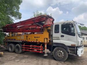 China 37 Meter Used Truck Concrete Pump Truck Mounted SYG5360THB 49 wholesale