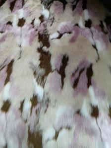 China Flameproof Long Hair Fur Fabric For Warmth And Comfort wholesale