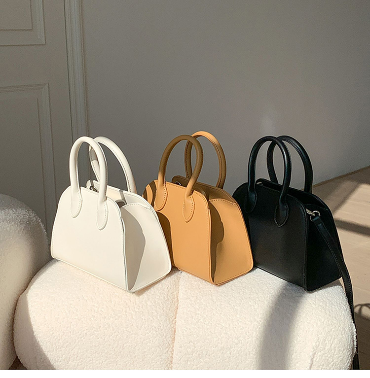 Adjustable PU Leather Hand Bags for Daily Life 2024 Classic Women's Small Tote Handbags