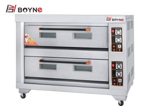 China Kitchen Double Layer Six Trays Gas Baking Oven Stainless Steel wholesale