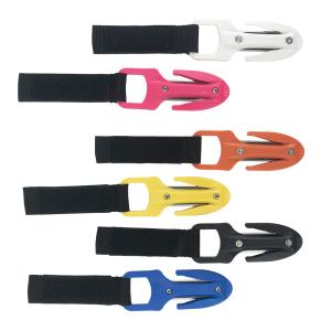 China 10.3*3.6 cm scuba diving colorful 420ss line cutter wholesale