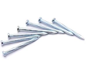 China ODM Galvanized Silver White Concrete Nail For Building Construction wholesale