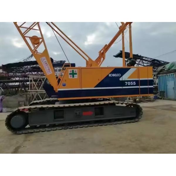 Used KOBELCO 7055 55-Ton Crawler Crane KING | 42m BOOM+REFINERY Ready
