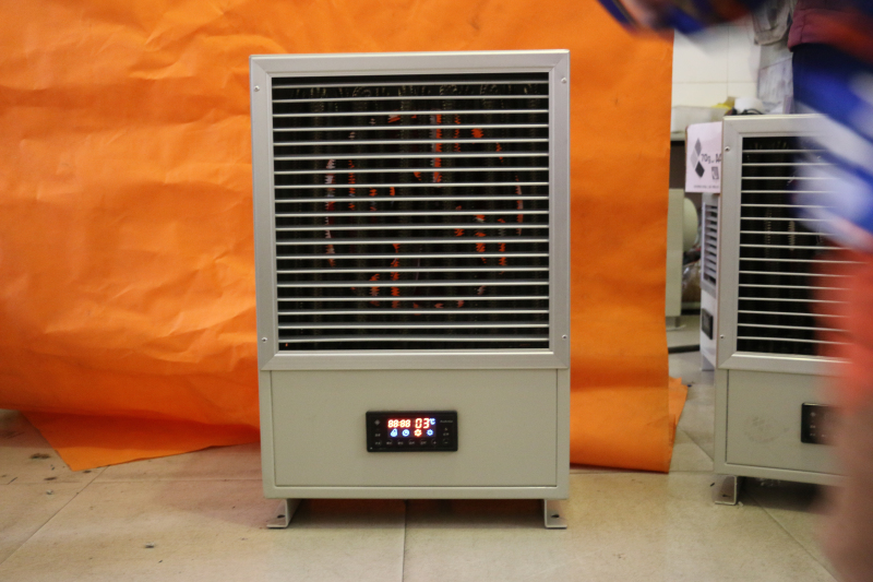 Commercial Warm Air Heaters Low Noise Low Energy Consuming ISO CE Certification