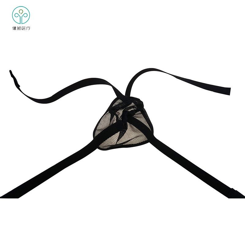 Black Color Mesh Full Face Headgear for Hans Rudolph Mask Reusable and Washable