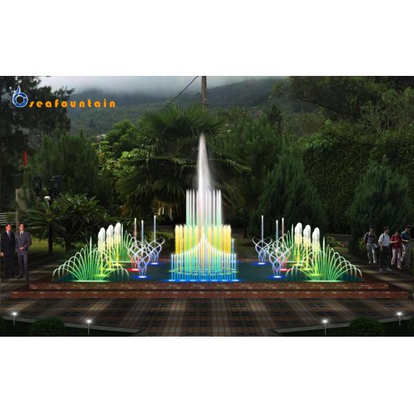 Public Square Angel Musical Fountain Stainless Outdoor