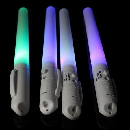 Multi-Color Plastic LED Pen Stick For Concert, Party, Wedding And Promotional